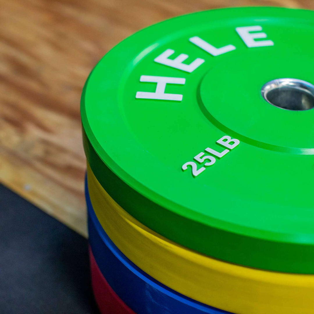 Colored Bumper Plates - Pairs