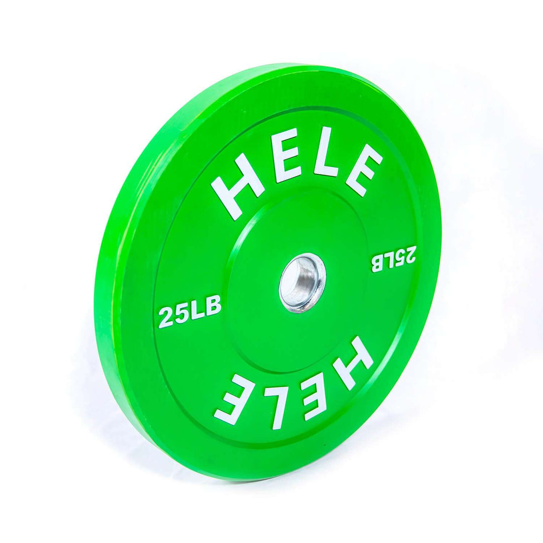Colored Bumper Plates Stack - 370 LB